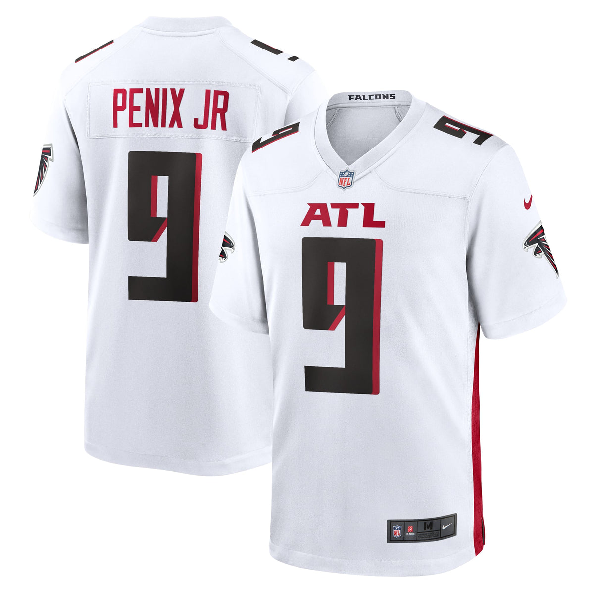 Atlanta Falcons Michael Penix Jr. Nike Black Player Game Jersey