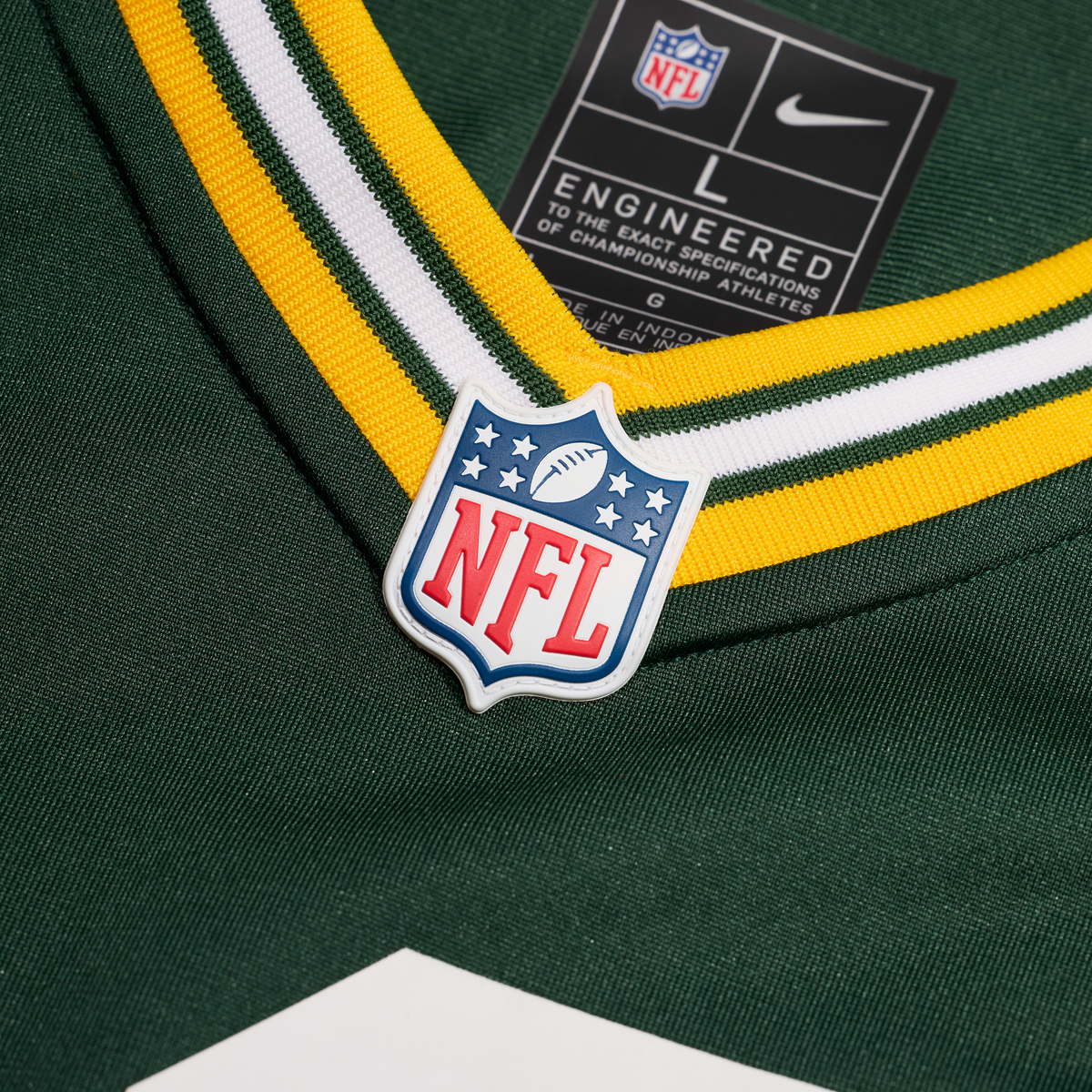 Green Bay Packers Micah Parsons Nike White Game Player Jersey