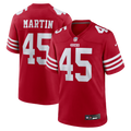 San Francisco 49ers Nick Martin Nike Scarlet Team Game Jersey