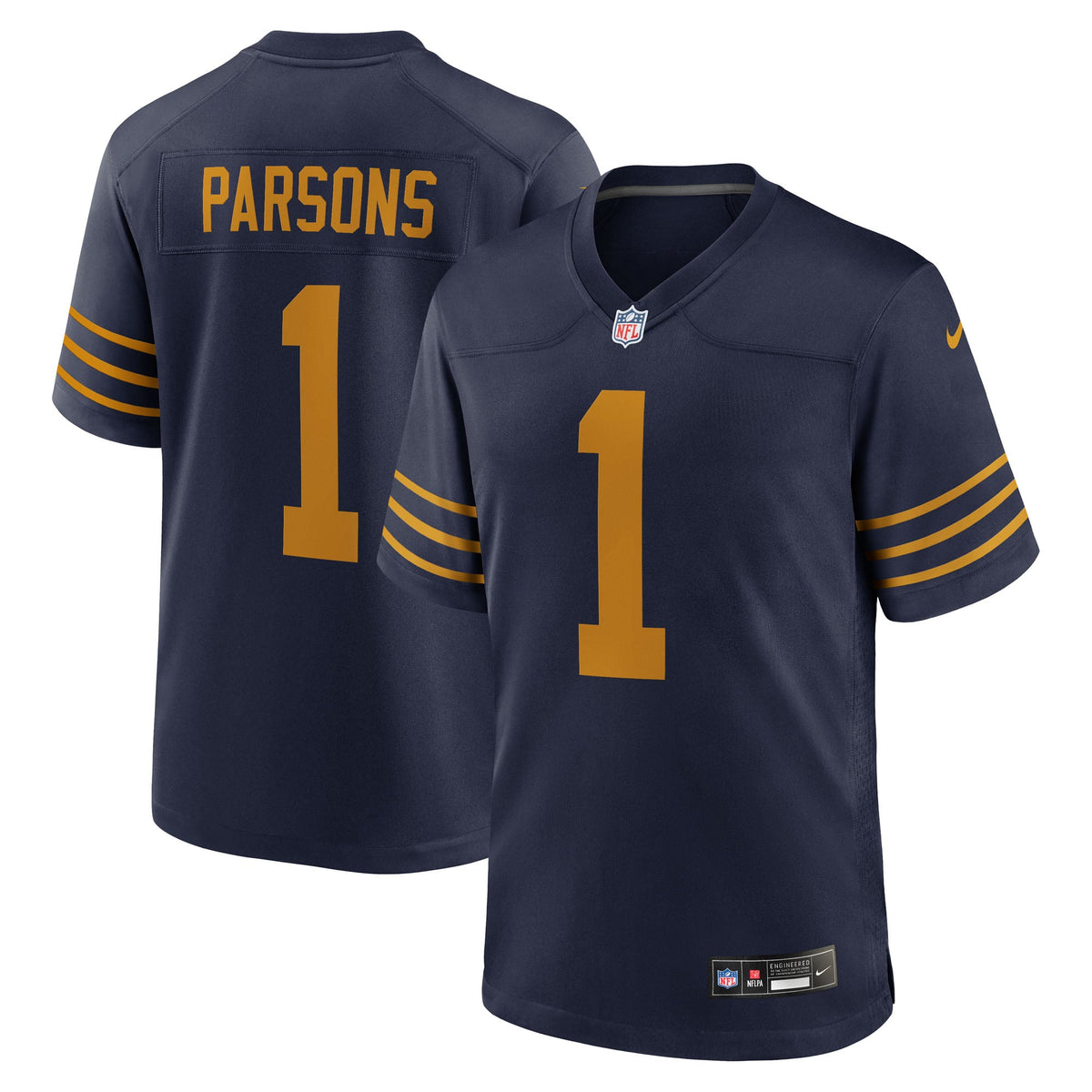 Green Bay Packers Micah Parsons Nike White Game Player Jersey