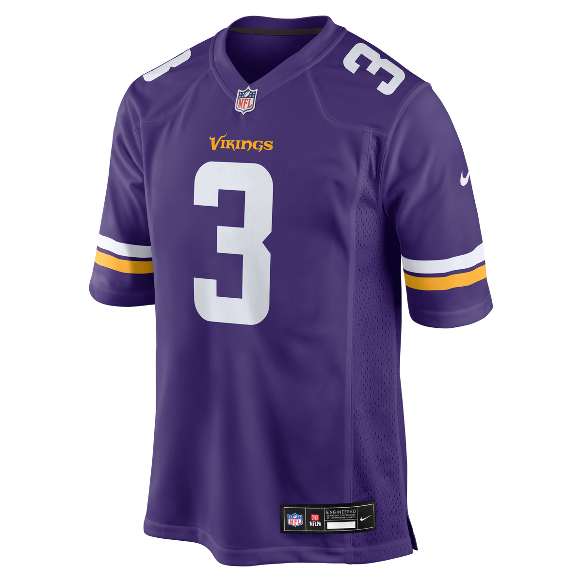 Minnesota Vikings Jordan Addison Nike White Alternate Game Player Jersey