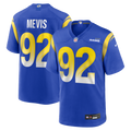 Los Angeles Rams Harrison Mevis Nike Royal Team Game Jersey