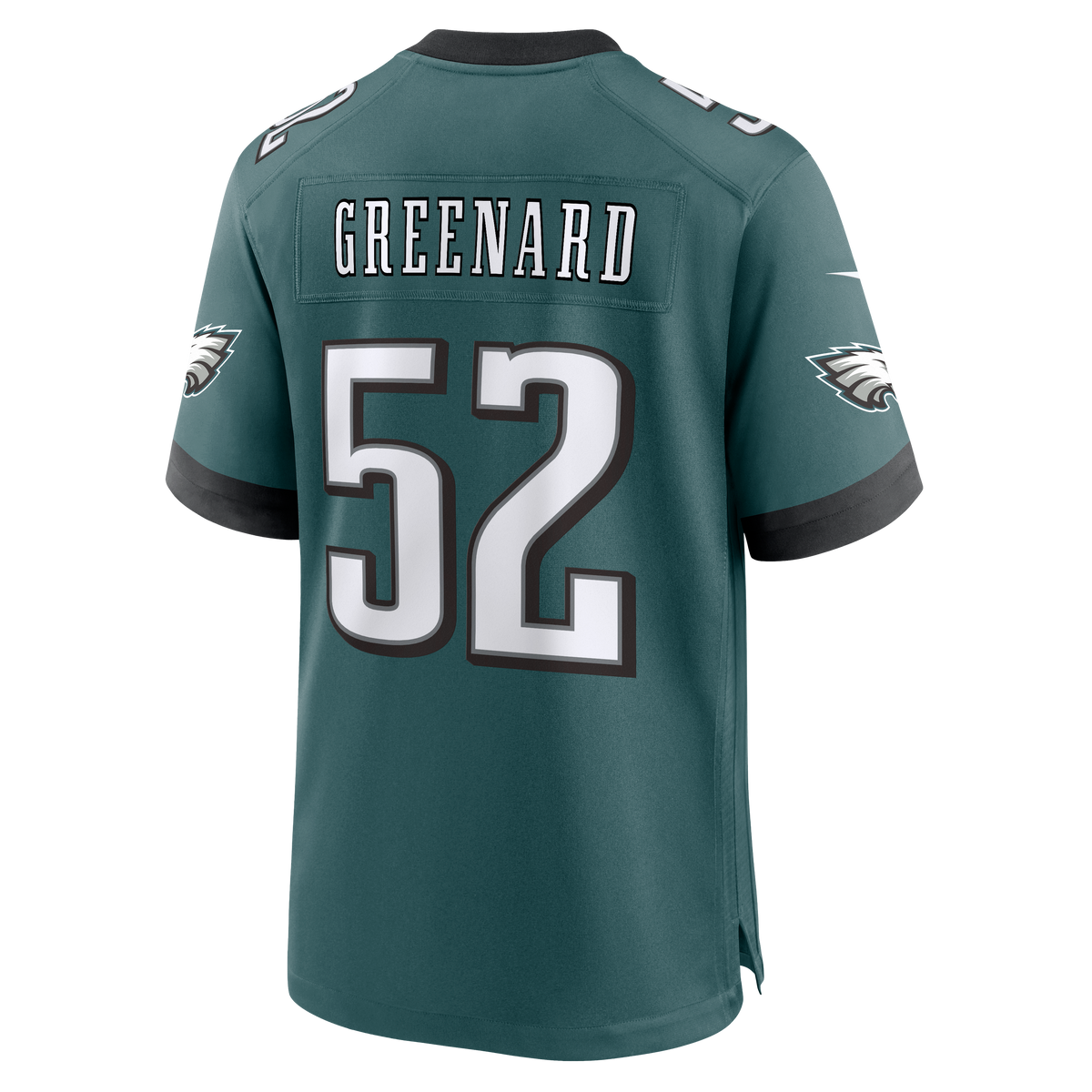 Philadelphia Eagles Jonathan Greenard Nike Midnight Green Team Game Jersey