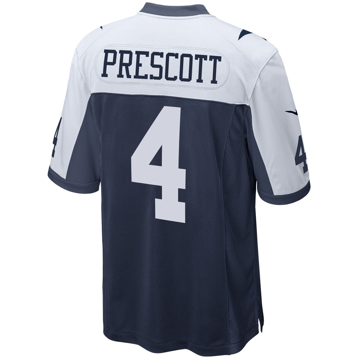 Dallas Cowboys Dak Prescott Nike White Alternate Game Team Jersey