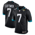 Jacksonville Jaguars Byron Leftwich Nike Black Retired Player Alternate Game Jersey