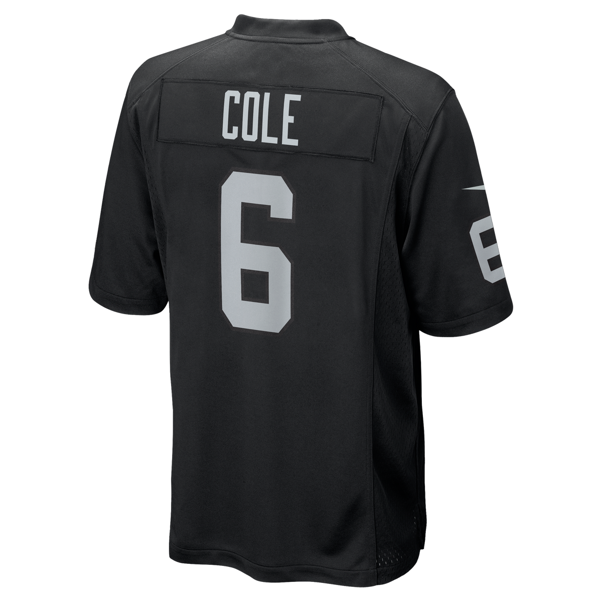 Las Vegas Raiders AJ Cole Nike Black Game Jersey