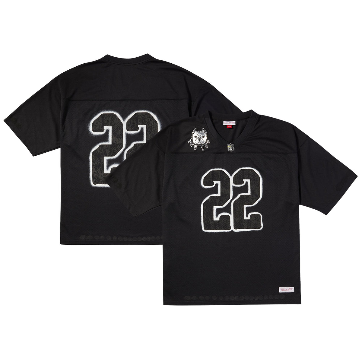Mitchell & Ness Black ÑFL Por La Cultura x CHITO Limited Edition Jersey