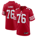 San Francisco 49ers Vederian Lowe Nike Scarlet Team Game Jersey