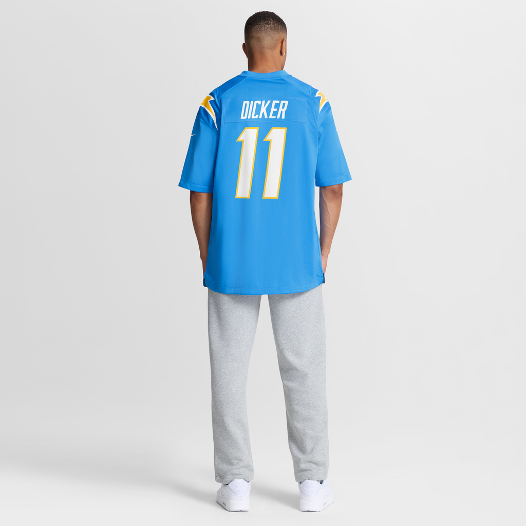 Los Angeles Chargers Cameron Dicker Nike Gold Alternate Game Jersey