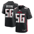 Atlanta Falcons Keith Brooking Nike Black Game Retired Player Jersey