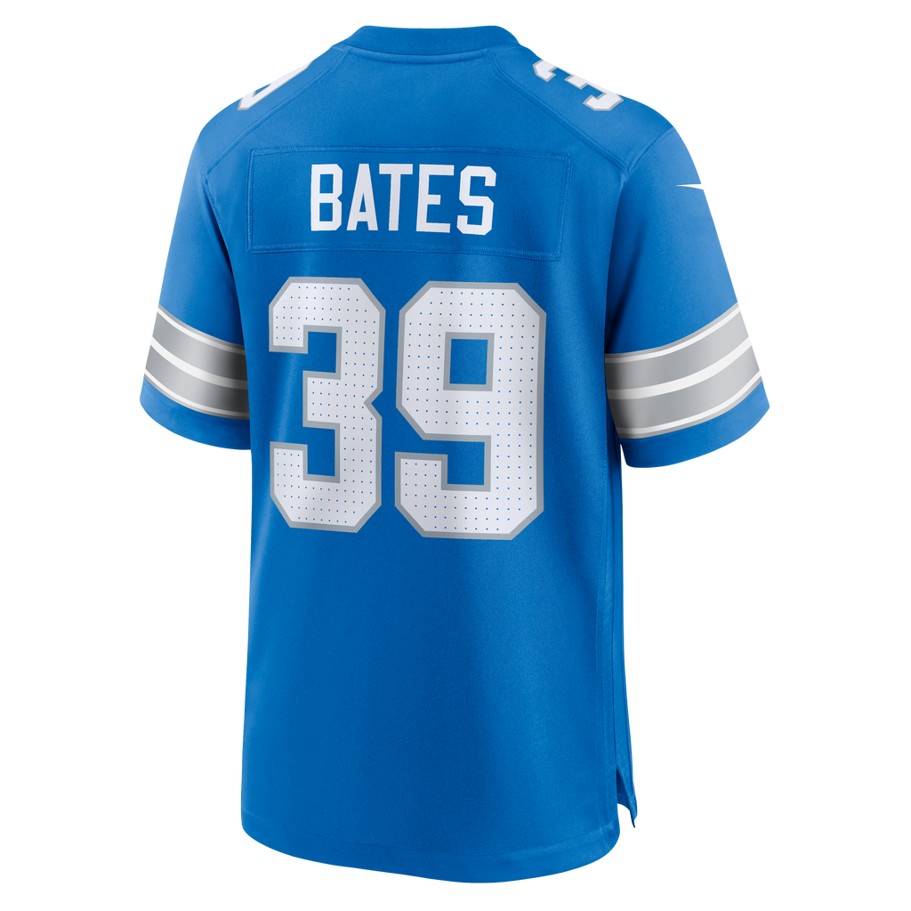 Detroit Lions Jake Bates Nike Blue Team Game Jersey