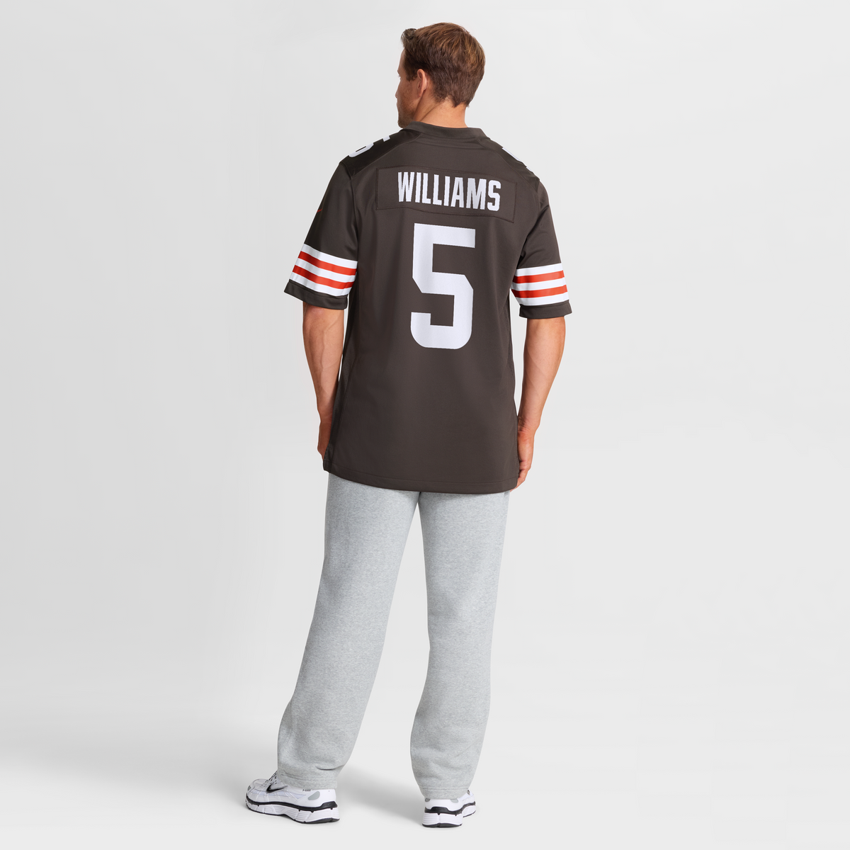 Cleveland Browns Quincy Williams Nike Brown Team Game Jersey