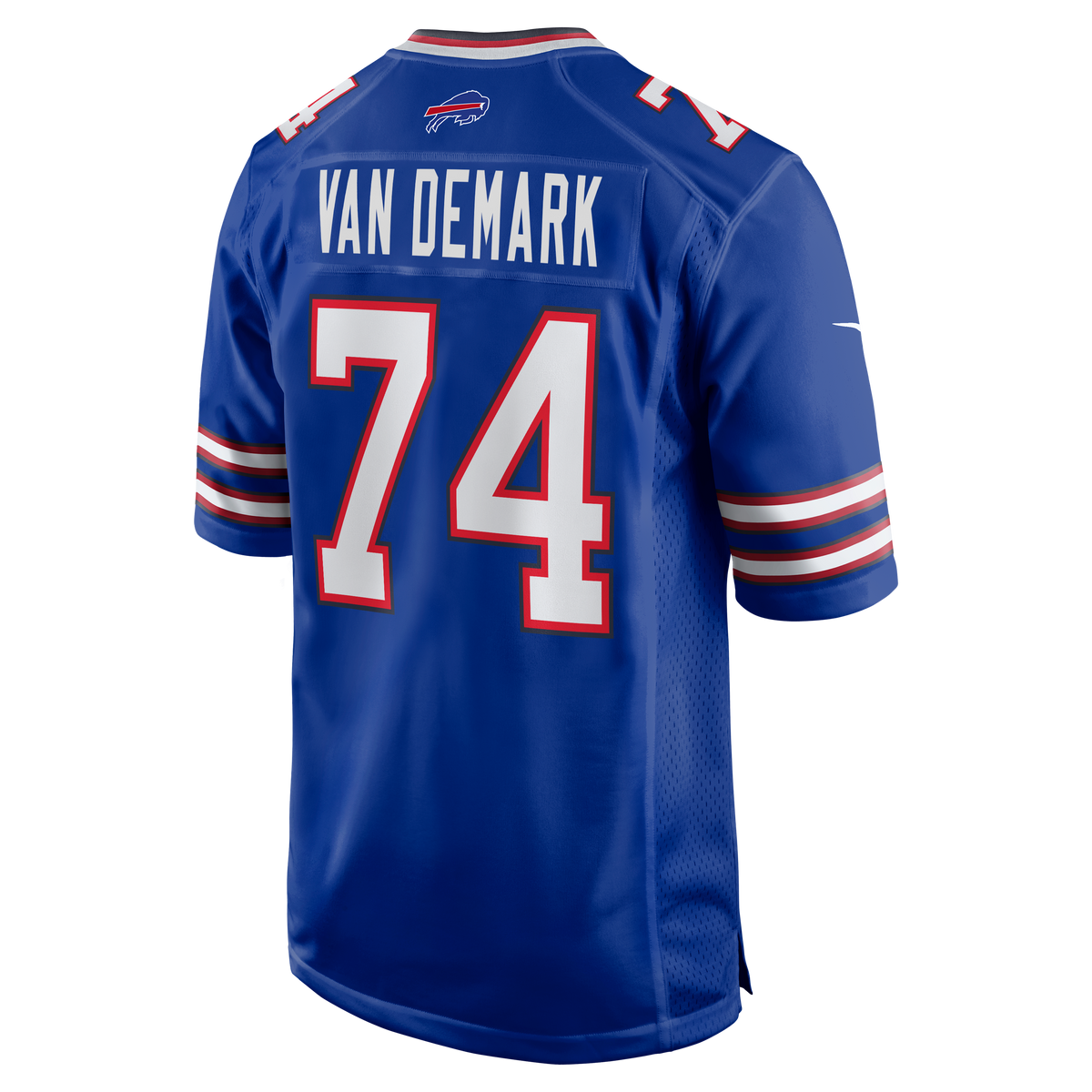 Buffalo Bills Ryan Van Demark Nike Royal Game Player Jersey