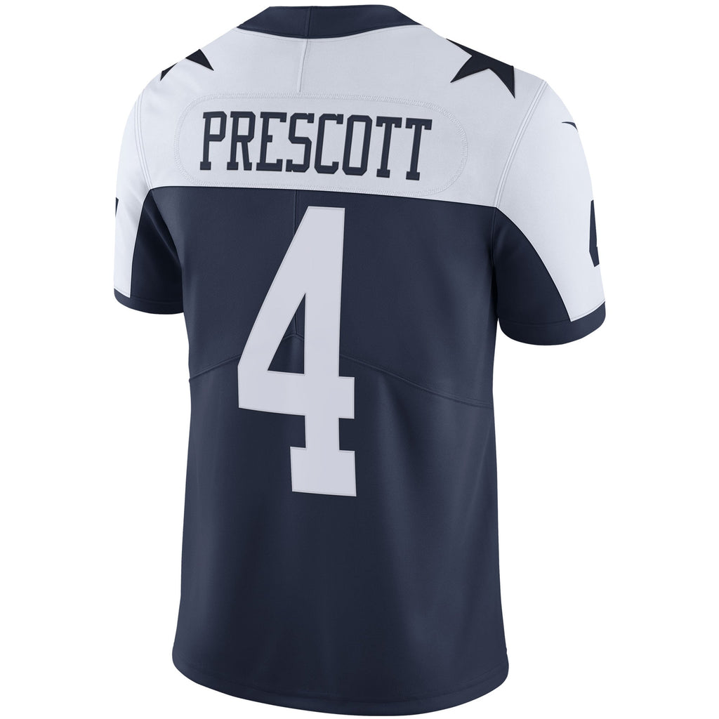 Dallas Cowboys Dak Prescott Nike White Vapor Limited Player Jersey