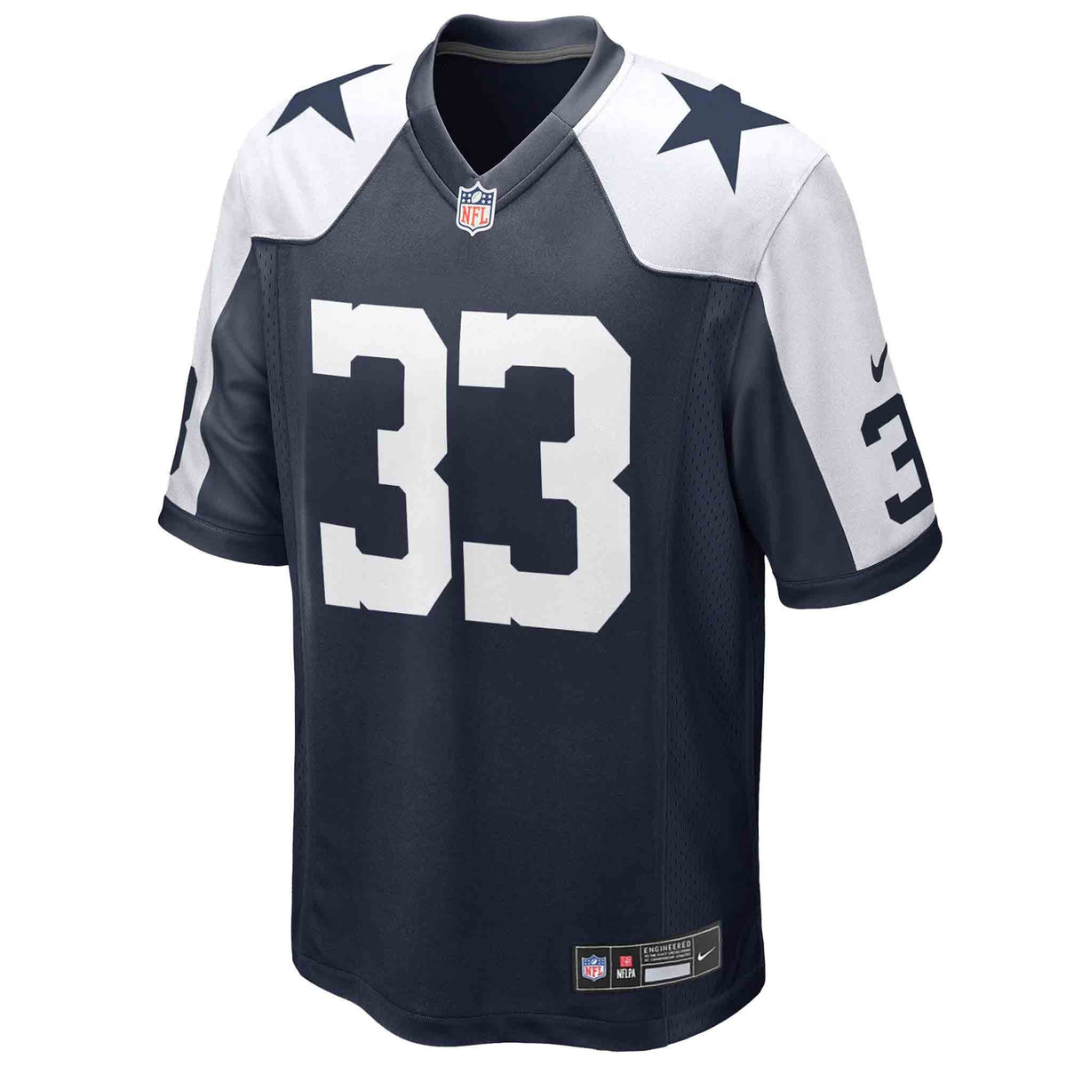 Dallas Cowboys Javonte Williams Nike White Game Jersey