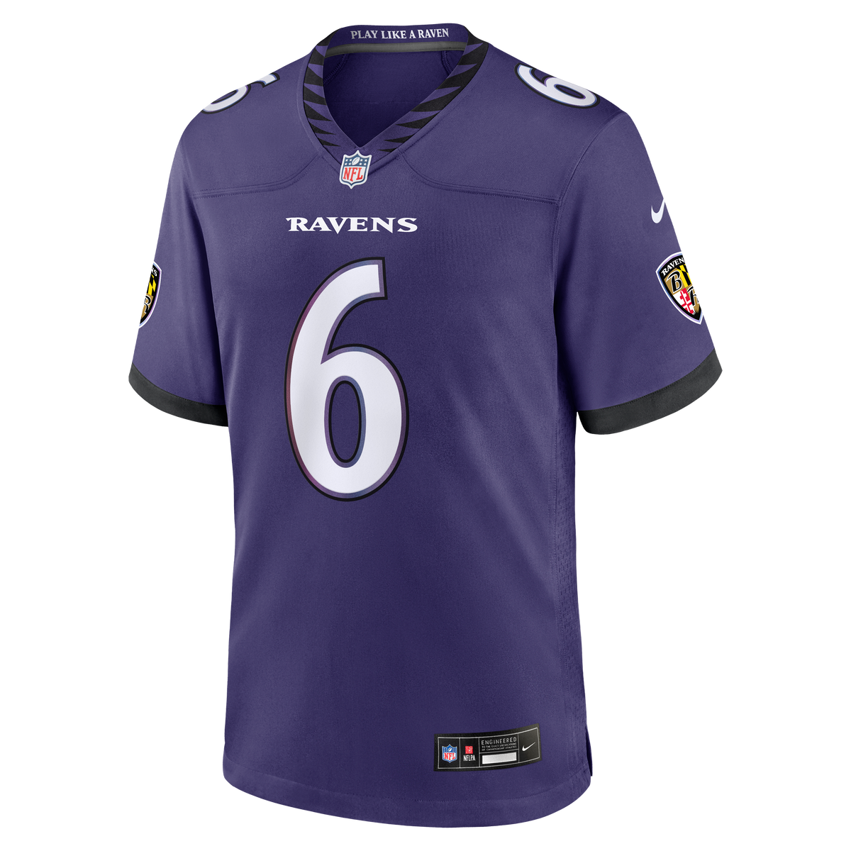 Baltimore Ravens Ja'Kobi Lane Nike Purple Team Game Jersey