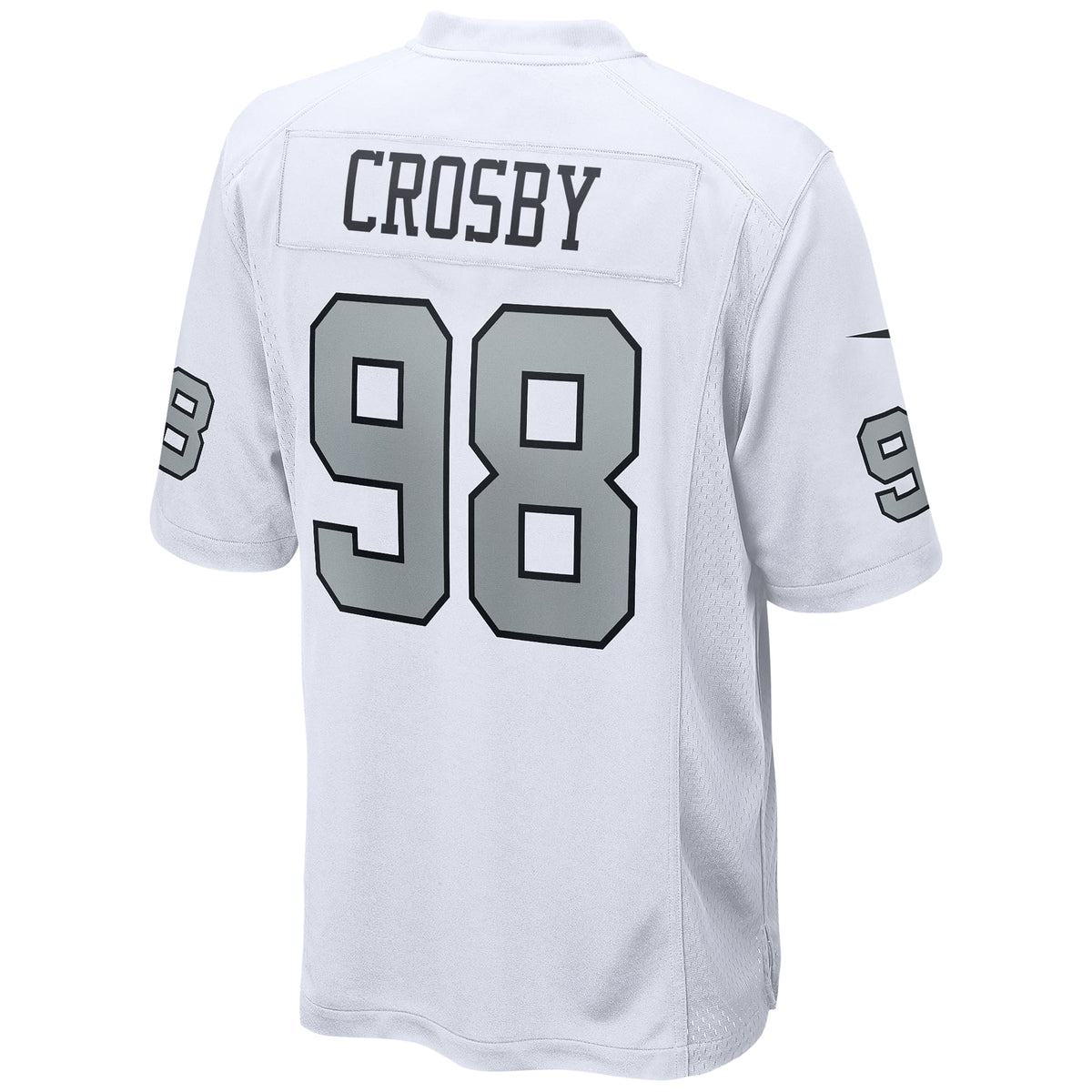 Las Vegas Raiders Maxx Crosby Nike White Alternate Game Jersey