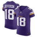 Minnesota Vikings Justin Jefferson Nike Purple Team Vapor F.U.S.E. Elite Jersey