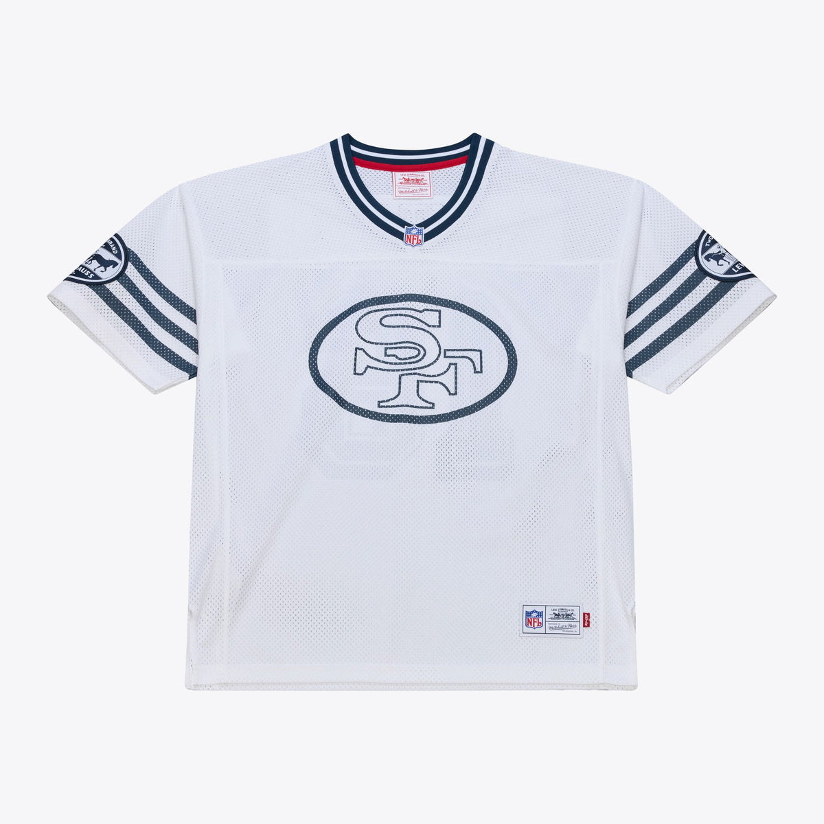 Unisex San Francisco 49ers Joe Montana Mitchell & Ness x Levi's White Legacy Jersey