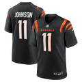 Cincinnati Bengals Josh Johnson Nike Black Team Game Jersey