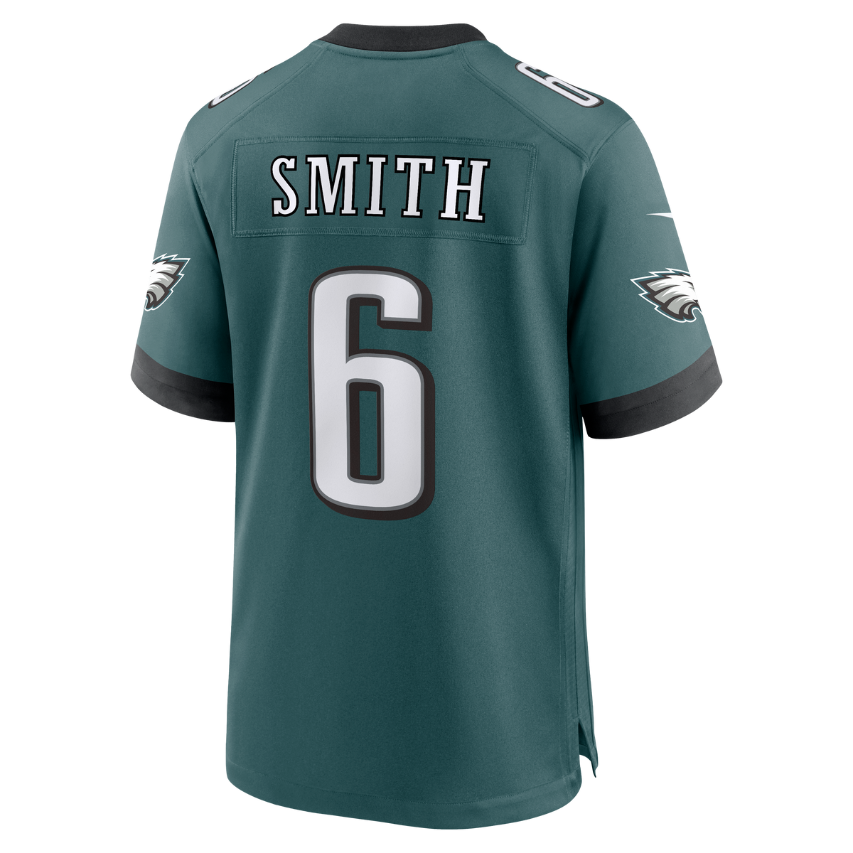 Philadelphia Eagles DeVonta Smith Nike Midnight Green Team Game Jersey