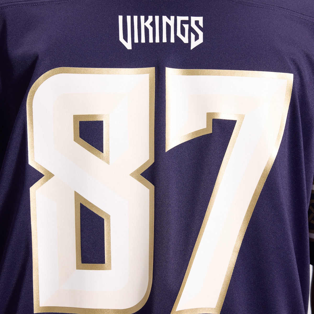 Minnesota Vikings T.J. Hockenson Nike Purple 2026 Rivalries Collection Game Jersey