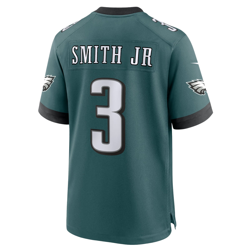 Philadelphia Eagles Nolan Smith Nike Midnight Green Team Game Jersey