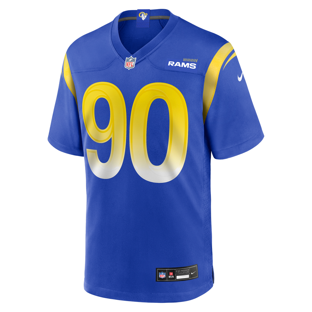 Los Angeles Rams Tyler Davis Nike Royal Team Game Jersey
