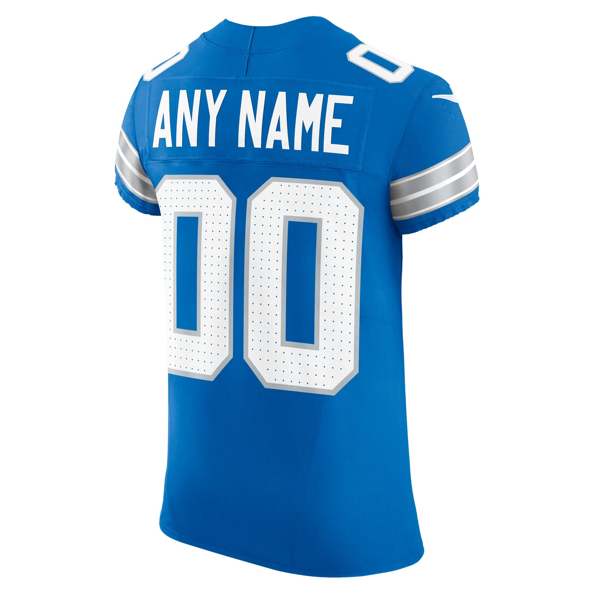 Detroit Lions Nike Blue Team Vapor F.U.S.E. Elite Custom Jersey