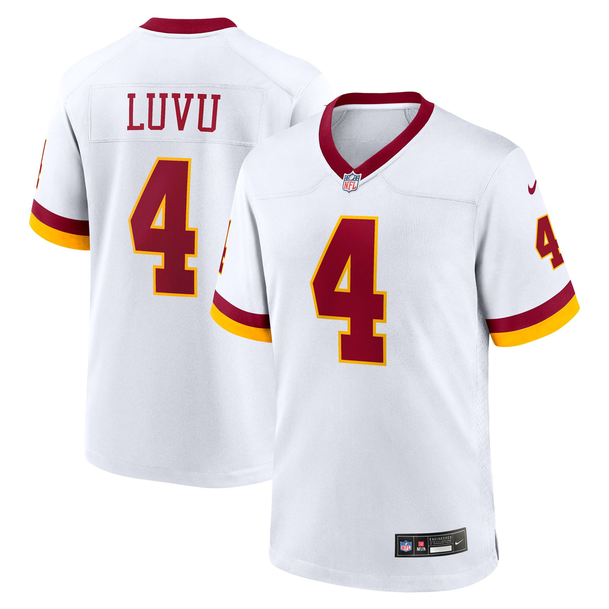 Washington Commanders Frankie Luvu Nike Burgundy Game Jersey