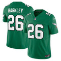 Philadelphia Eagles Saquon Barkley Nike Kelly Green Alternate Vapor F.U.S.E. Limited Jersey