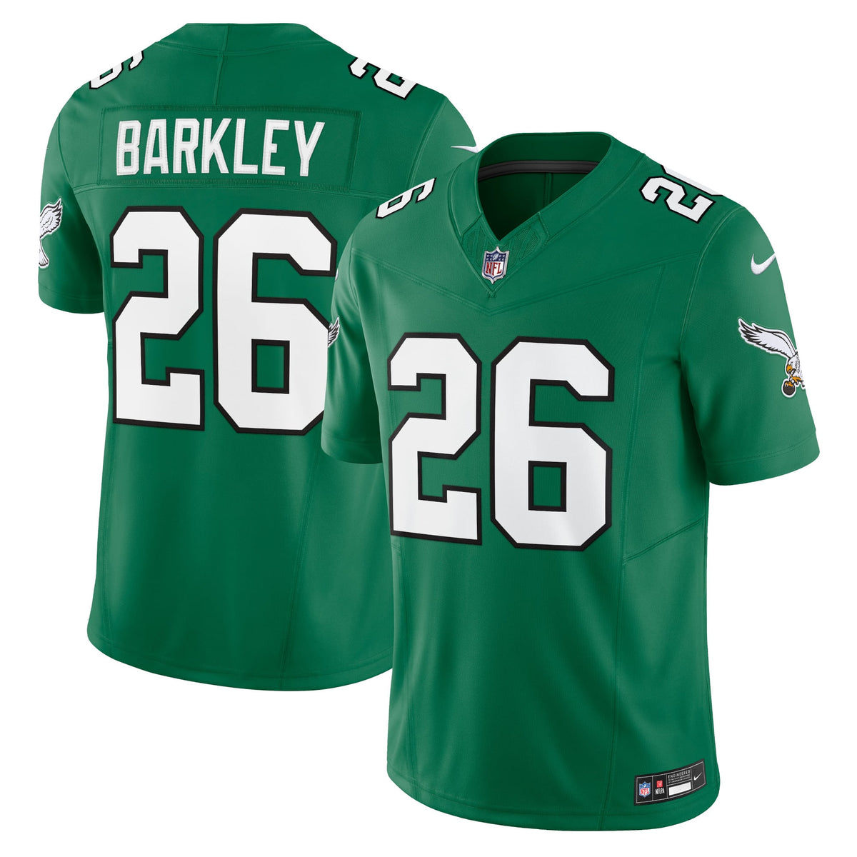Philadelphia Eagles Saquon Barkley Nike Black Vapor F.U.S.E. Limited Jersey