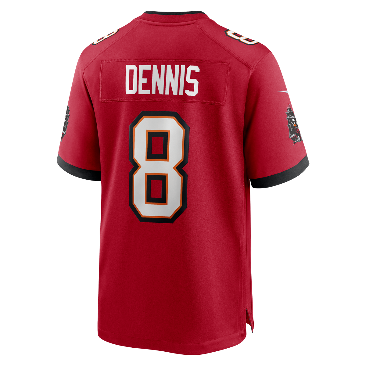 Tampa Bay Buccaneers SirVocea Dennis Nike Red Game Jersey