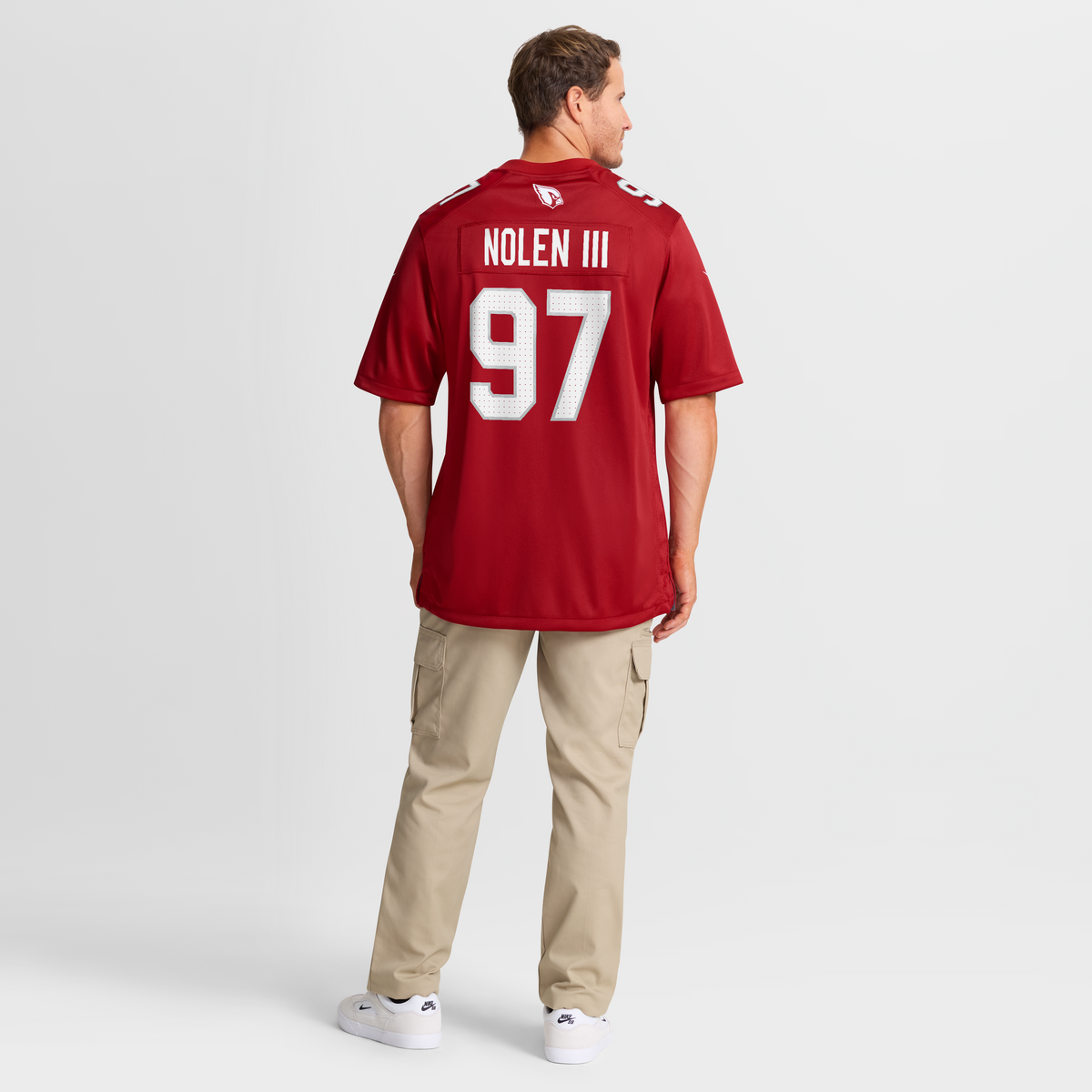 Arizona Cardinals Walter Nolen Nike Cardinal Game Player Jersey