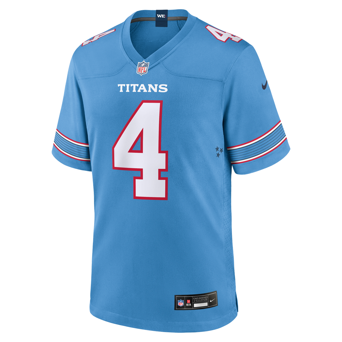 Tennessee Titans Wan'Dale Robinson Nike White Game Jersey
