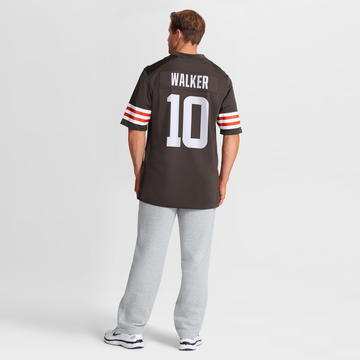 Cleveland Browns Phillip Walker Nike Brown Team Game Jersey