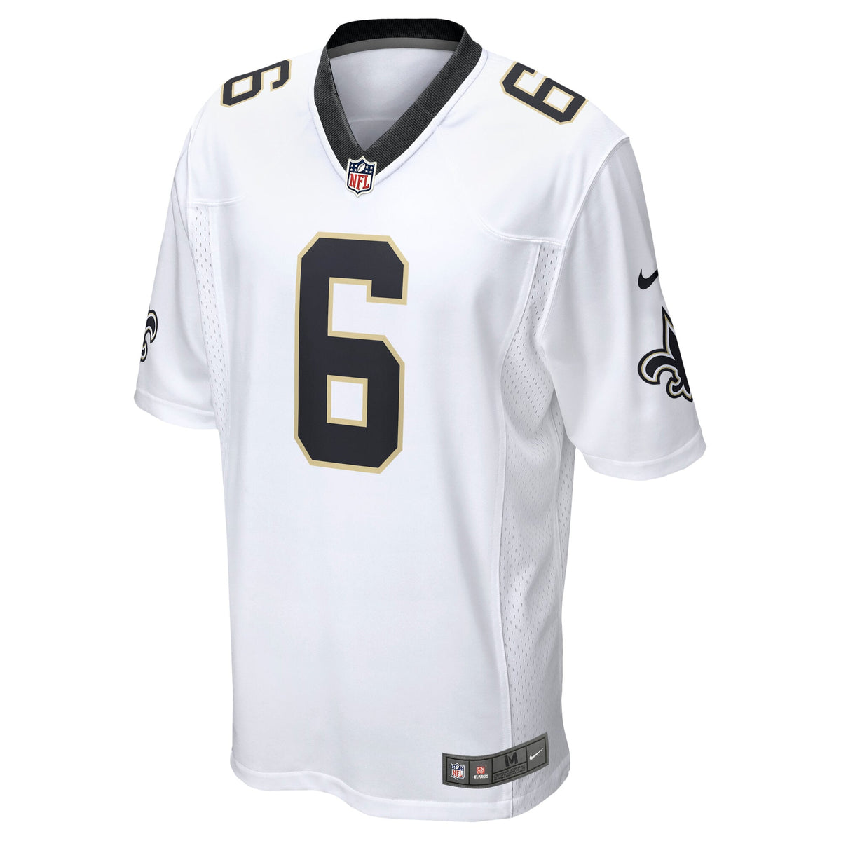 New Orleans Saints Tyler Shough Nike Gold Alternate Game Player Jersey