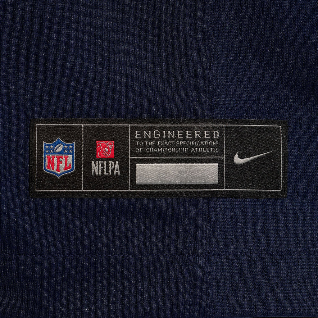 Dallas Cowboys Jake Ferguson Nike Navy Team Game Jersey