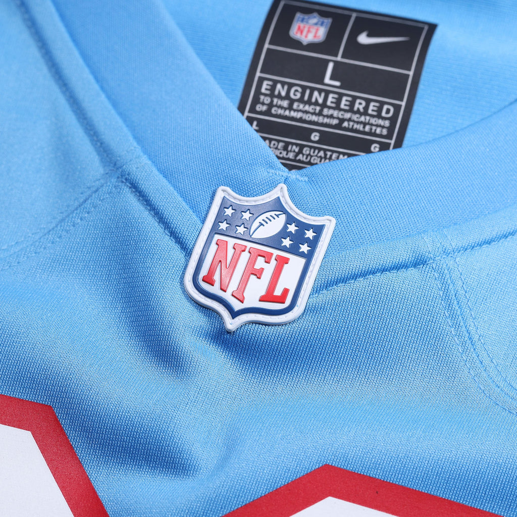 Tennessee Titans Mike Munchak Nike Light Blue Retired Player Alternate Game Jersey