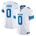 Detroit Lions Jahmyr Gibbs Nike White Vapor F.U.S.E. Stitched Limited Jersey