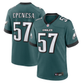 Philadelphia Eagles A.J. Epenesa Nike Midnight Green Team Game Jersey