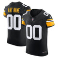 Pittsburgh Steelers Nike Black Vapor F.U.S.E. Elite Custom Jersey
