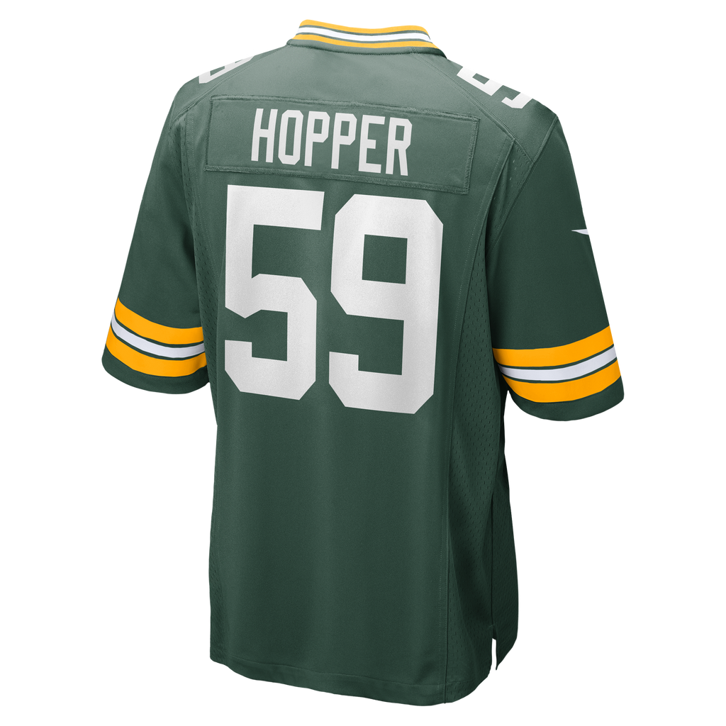 Green Bay Packers Ty'Ron Hopper Nike Green Game Jersey