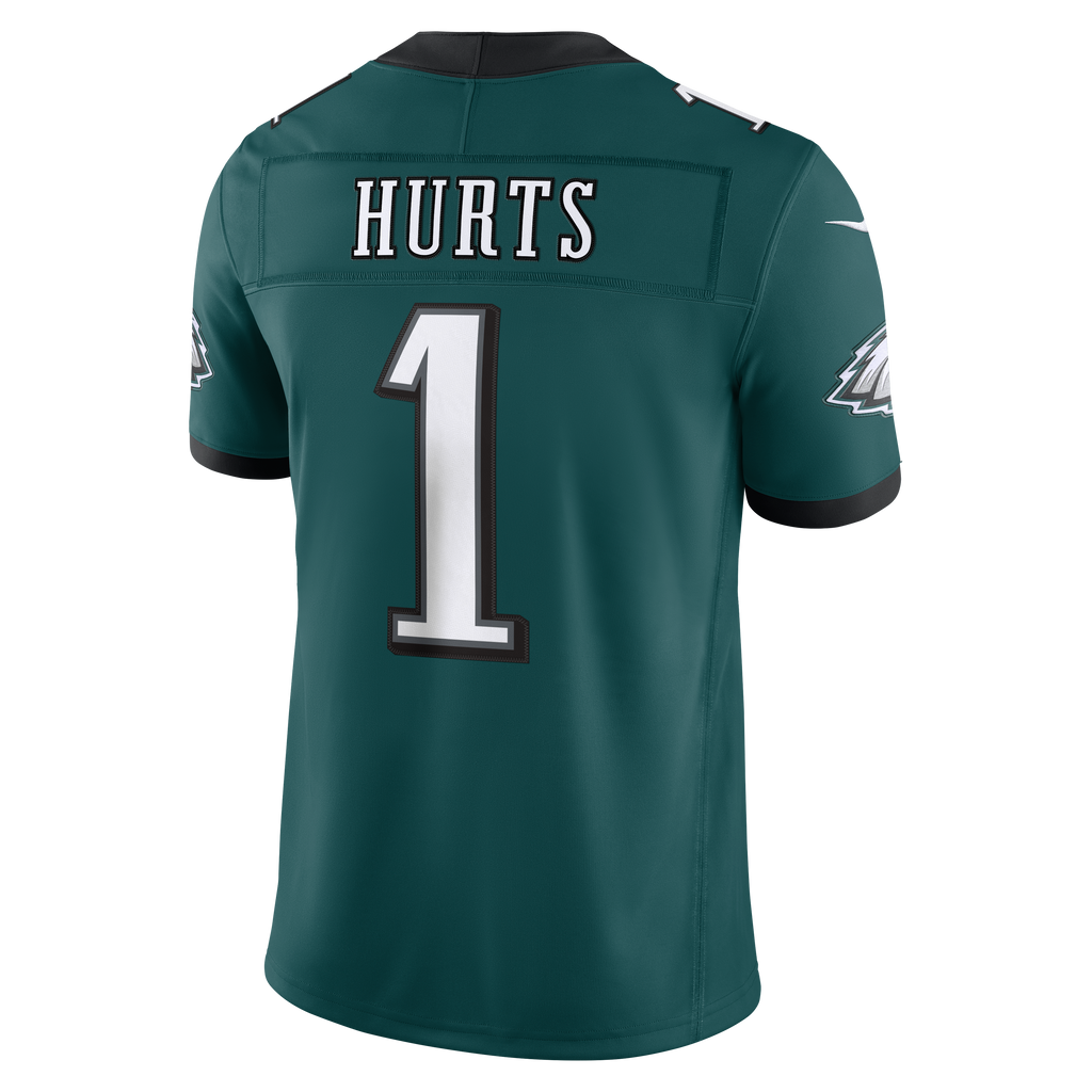 Philadelphia Eagles Jalen Hurts Nike Midnight Green Team Vapor F.U.S.E. Stitched Limited Jersey