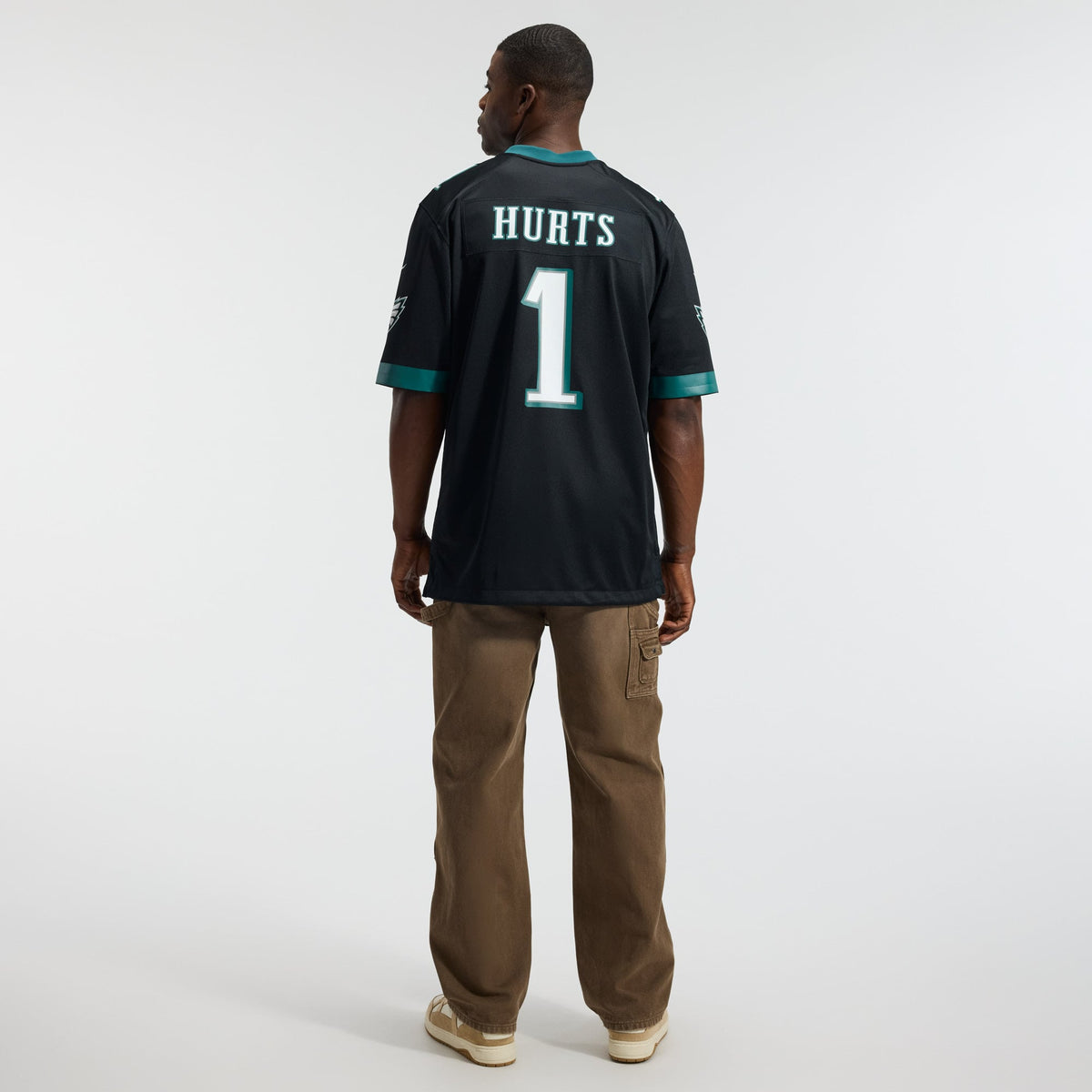 Philadelphia Eagles Jalen Hurts Nike Black Alternate Game Jersey