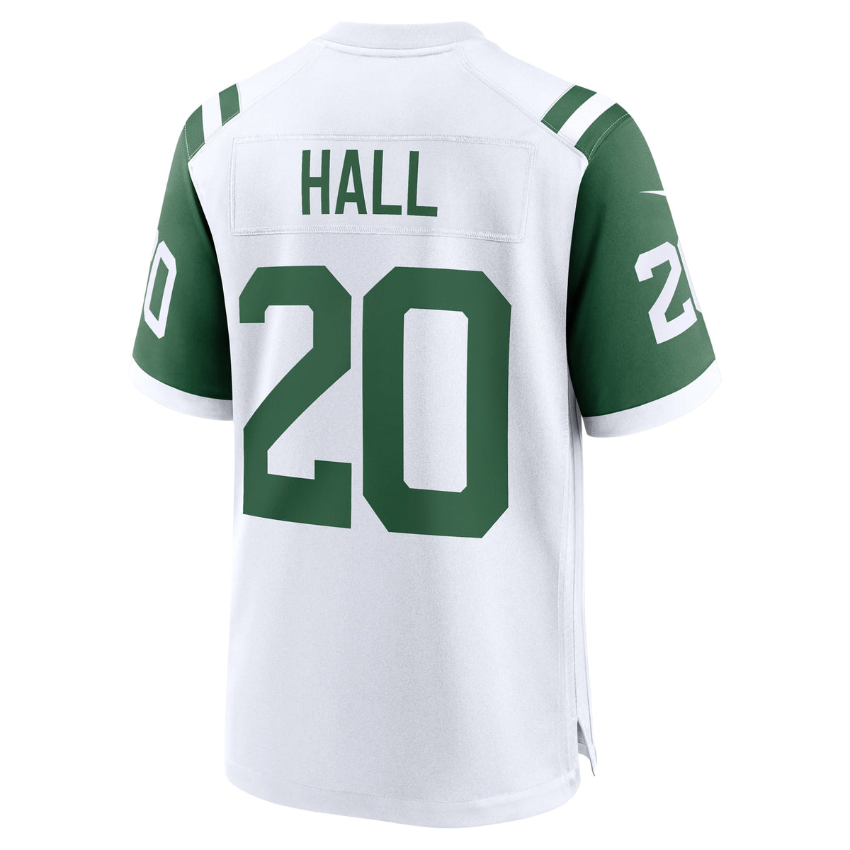 New York Jets Breece Hall Nike White Classic Alternate Game Jersey