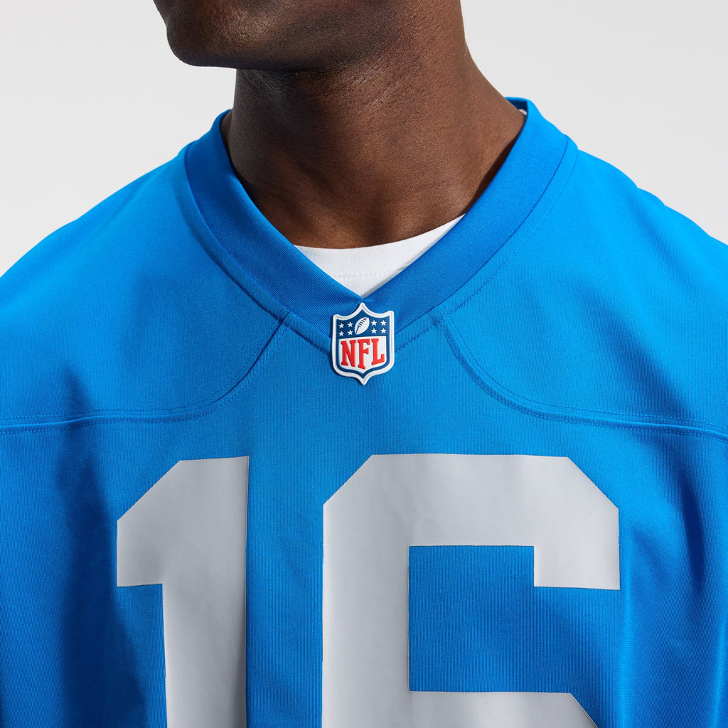 Detroit Lions Jared Goff Nike Blue Alternate Game Jersey