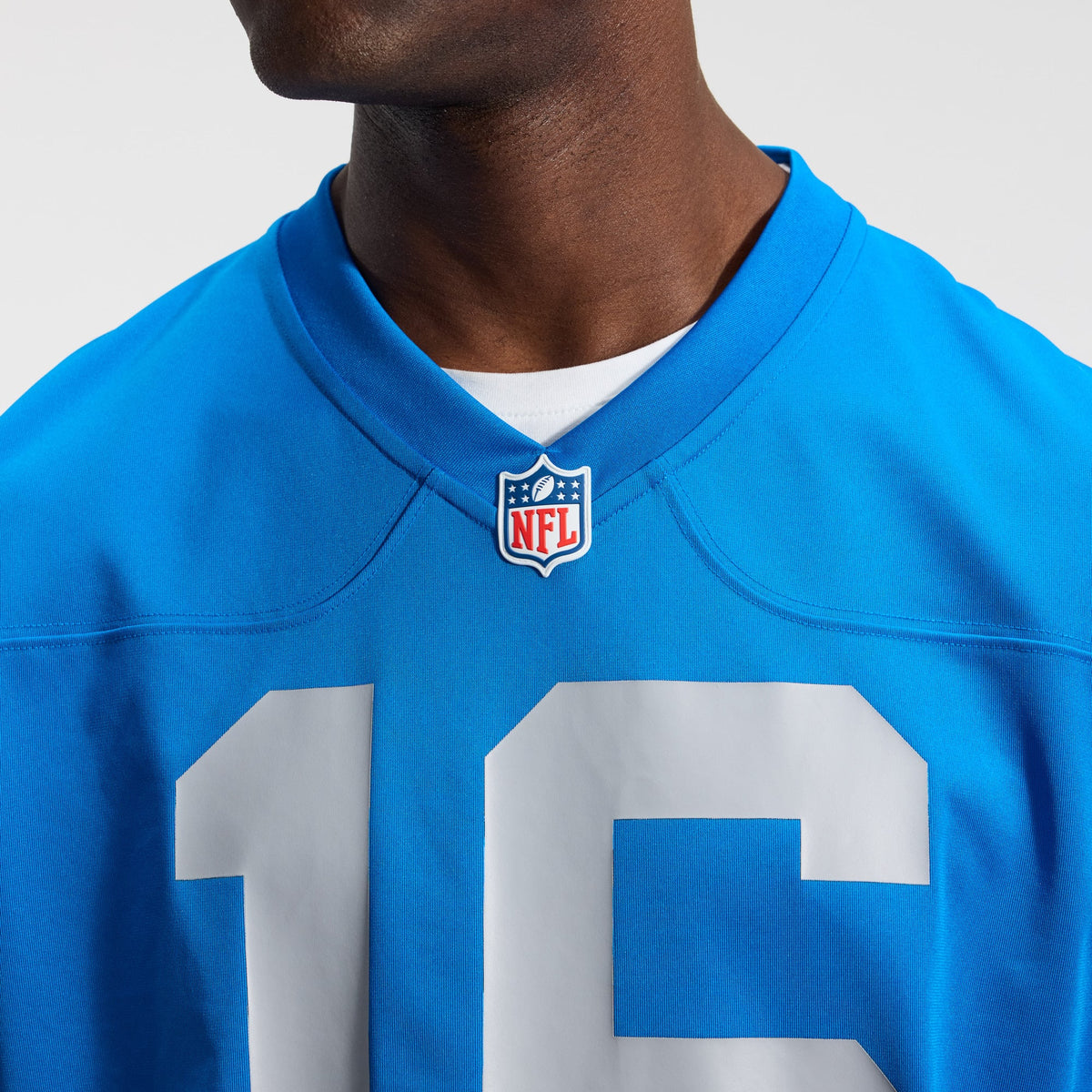 Detroit Lions Jared Goff Nike Blue Alternate Game Jersey