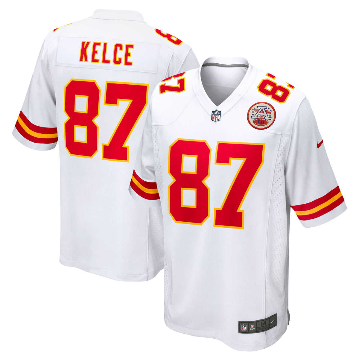 Kansas City Chiefs Travis Kelce Nike Red Game Jersey