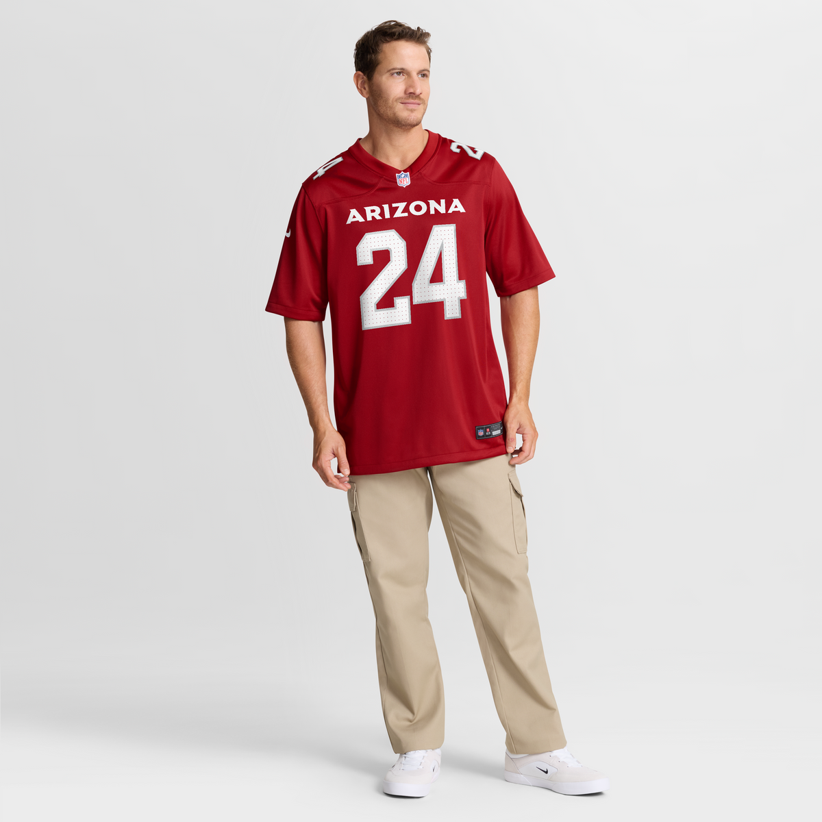 Arizona Cardinals Starling Thomas V Nike Cardinal Team Game Jersey